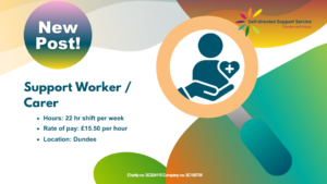 Graphic for support worker/carer